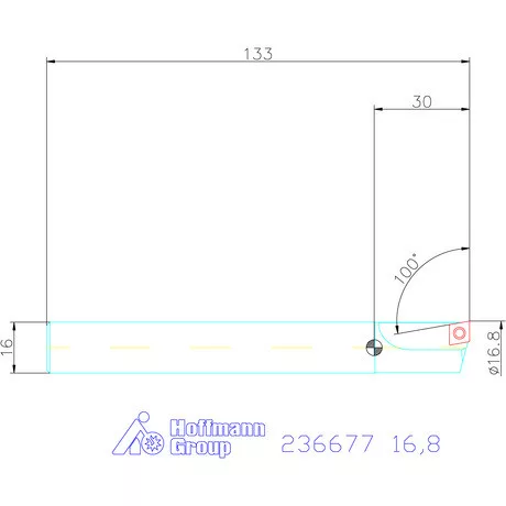 Garant Fix méretű furatesztergálók 16,8 mm