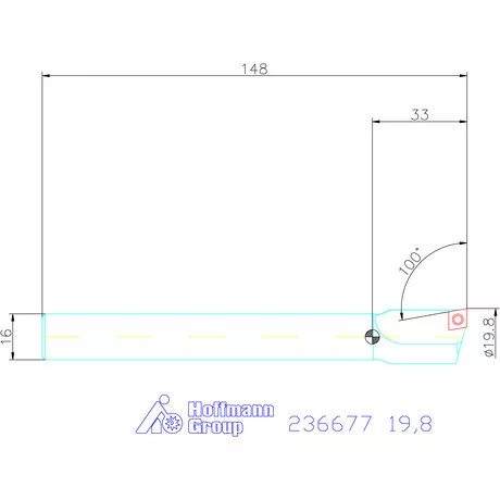 Garant Fix méretű furatesztergálók 19,8 mm