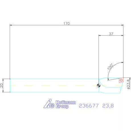 Garant Fix méretű furatesztergálók 23,8 mm