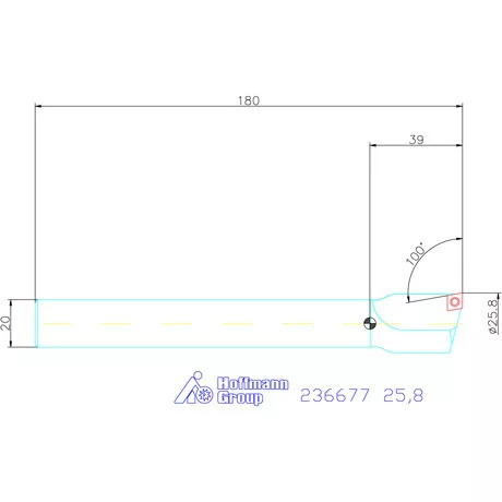 Garant Fix méretű furatesztergálók 25,8 mm