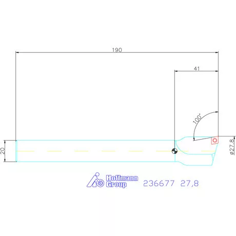 Garant Fix méretű furatesztergálók 27,8 mm