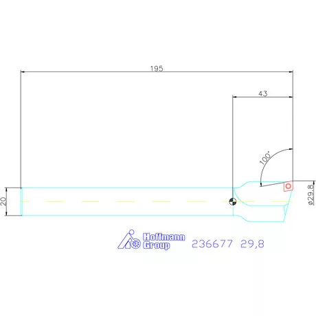 Garant Fix méretű furatesztergálók 29,8 mm
