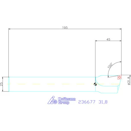 Garant Fix méretű furatesztergálók 31,8 mm