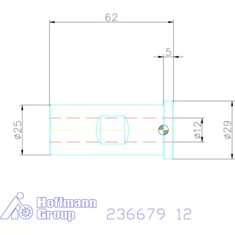 Garant Excentrikus befogópersely 12 mm