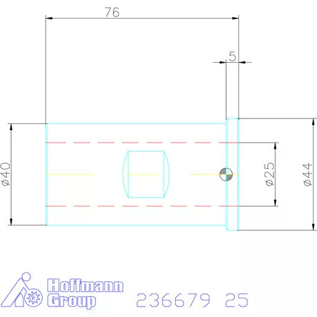 Garant Excentrikus befogópersely 25 mm
