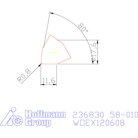 Komet Unisix váltólapka 58-010