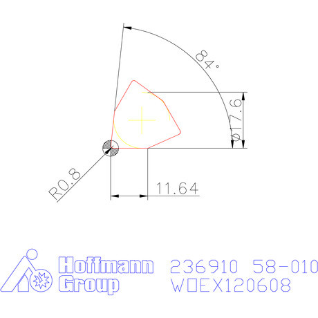 Komet Unisix váltólapka 58-010