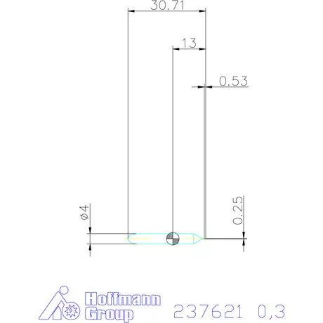 Garant Forgácsoló betét 0,3 mm