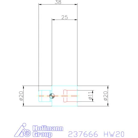 Garant Hosszabbító, rövid HW20