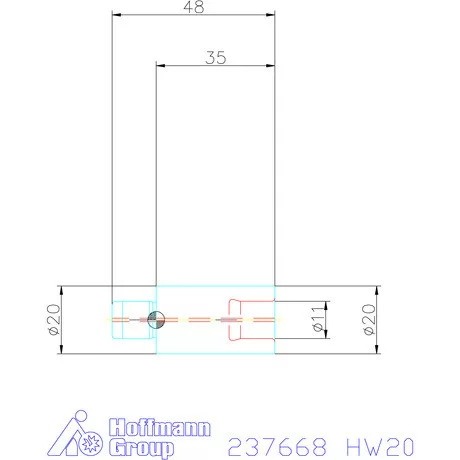 Garant Hosszabbító, hosszú HW20