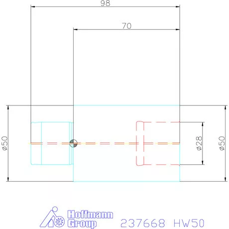 Garant Hosszabbító, hosszú HW50