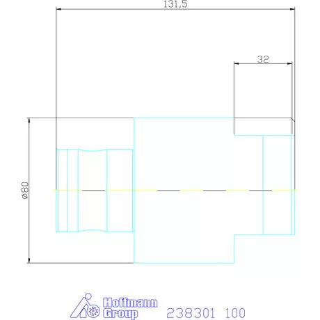 Komet finomállítású fej B301 100 mm