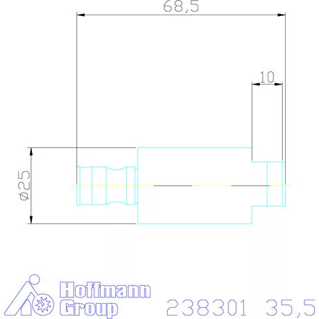 Komet finomállítású fej B301 35,5 mm