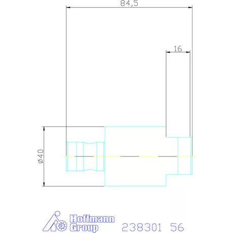 Komet finomállítású fej B301 56 mm