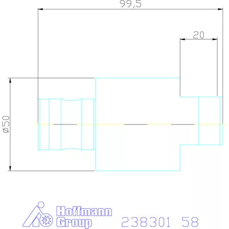 Komet finomállítású fej B301 58 mm