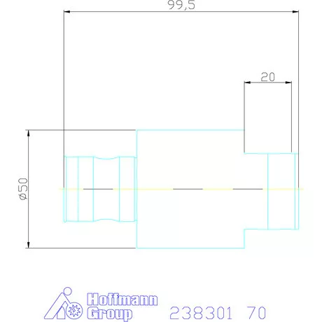 Komet finomállítású fej B301 70 mm