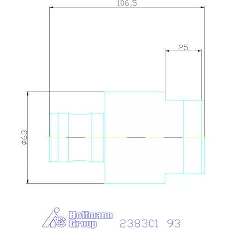 Komet finomállítású fej B301 93 mm