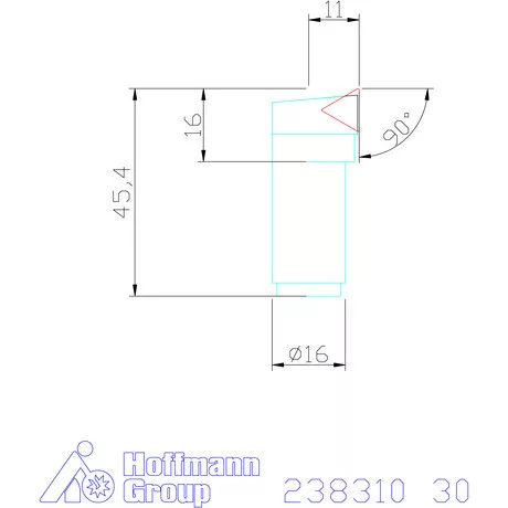 Komet finomeszterga betét M302 30