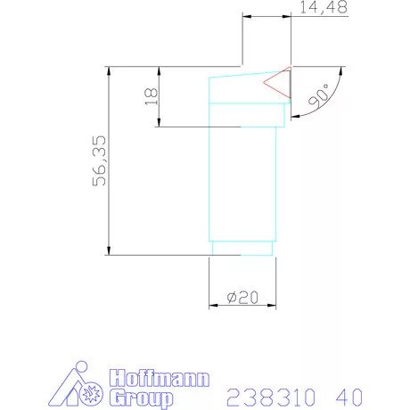 Komet finomeszterga betét M302 40