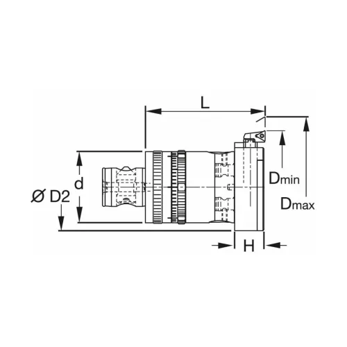 Komet M03Speed finomállítású fej 62 mm