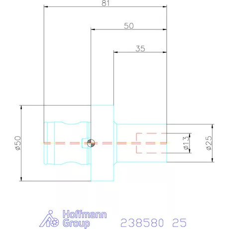 Garant Szűkítő ABS 50 25 mm