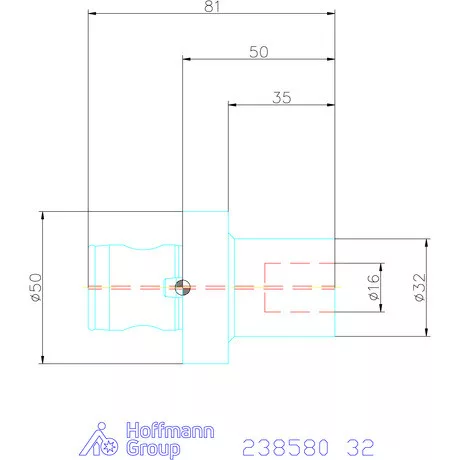 Garant Szűkítő ABS 50 32 mm
