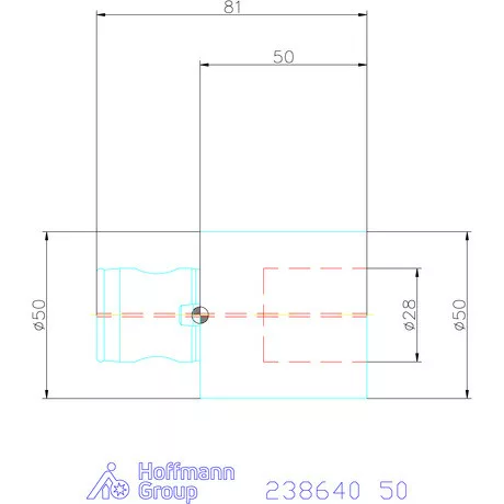 Hosszabbító  50 mm