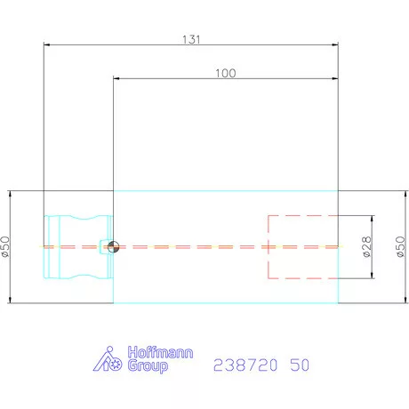 Hosszabbító  50 mm
