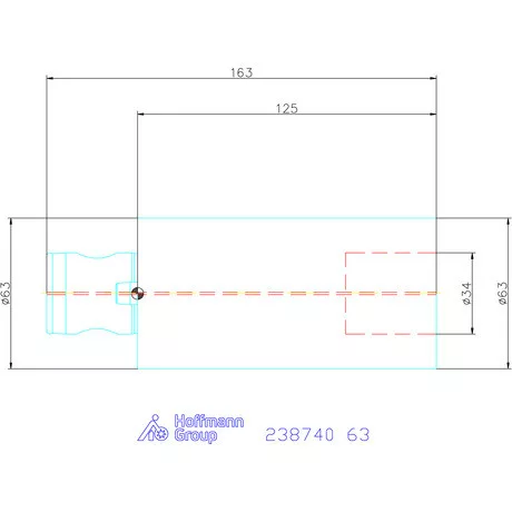 Garant Hosszabbító 63 mm