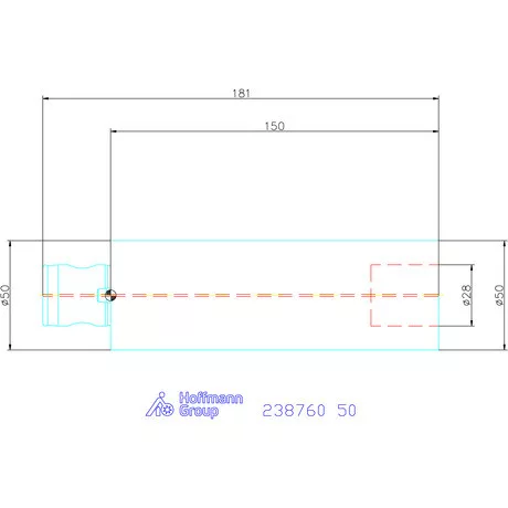 Hosszabbító  50 mm
