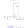 Cermet dörzsárfej HPC H7 acél Átmenőfurat 19 mm
