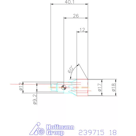 Garant Cermet dörzsárfej HPC H7 acél Zsákfurat 18 mm