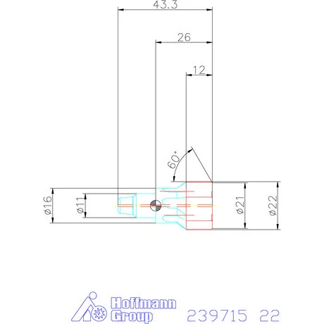 Garant Cermet dörzsárfej HPC H7 acél Zsákfurat 22 mm