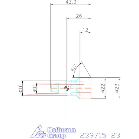 Garant Cermet dörzsárfej HPC H7 acél Zsákfurat 23 mm
