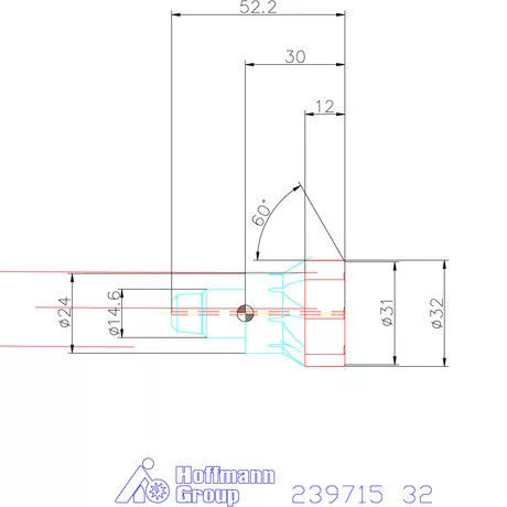 Garant Cermet dörzsárfej HPC H7 acél Zsákfurat 32 mm