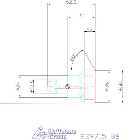 Garant Cermet dörzsárfej HPC H7 acél Zsákfurat 36 mm