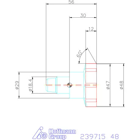 Garant Cermet dörzsárfej HPC H7 acél Zsákfurat 48 mm