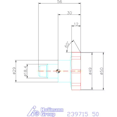 Garant Cermet dörzsárfej HPC H7 acél Zsákfurat 50 mm