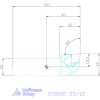 Garant Garant Master Eco esztergakés, rövid 25/12 mm