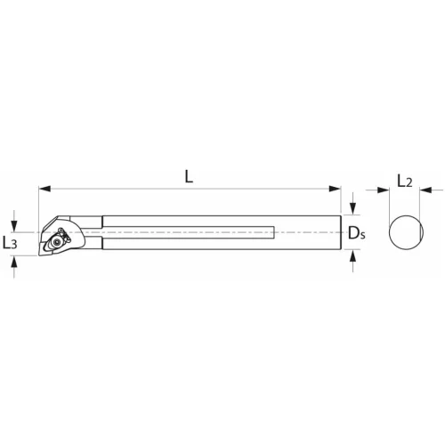 Garant Furatkés, acél 32/12 mm