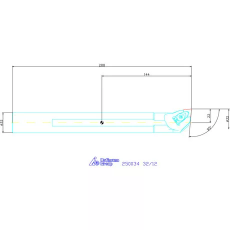 Garant Furatkés, acél 32/12 mm