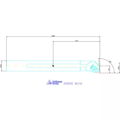 Garant Furatkés, acél 32/12 mm