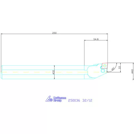 Garant Furatkés, acél 32/12 mm