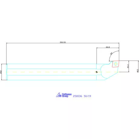 Garant Furatkés, acél 50/19 mm