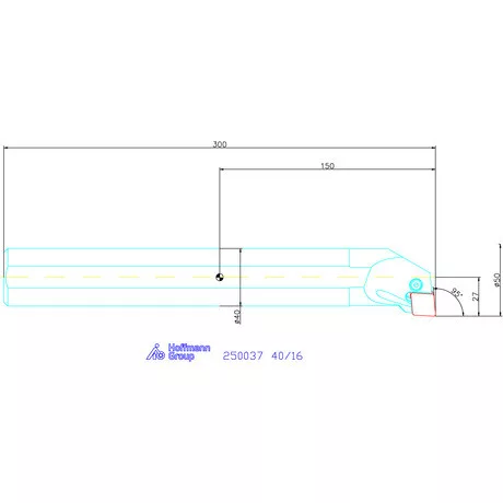 Garant Furatkés, acél 40/16 mm