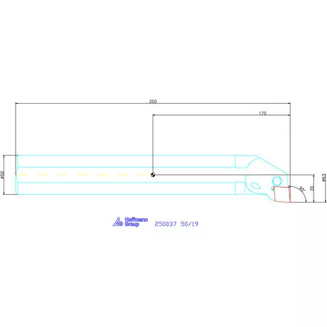 Garant Furatkés, acél 50/19 mm