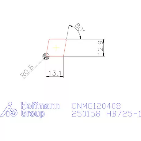 Garant CNMG 120408 HB725-1