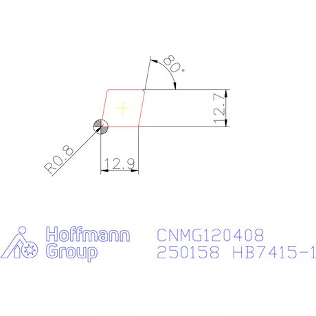 Garant CNMG 120408 HB7415-1