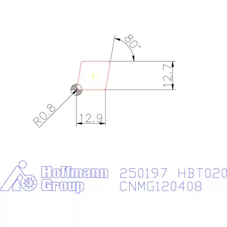 Holex CNMG 120408 HBT020