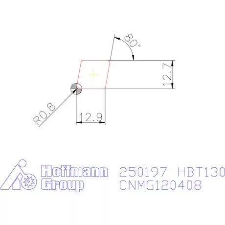 Holex CNMG 120408 HBT130